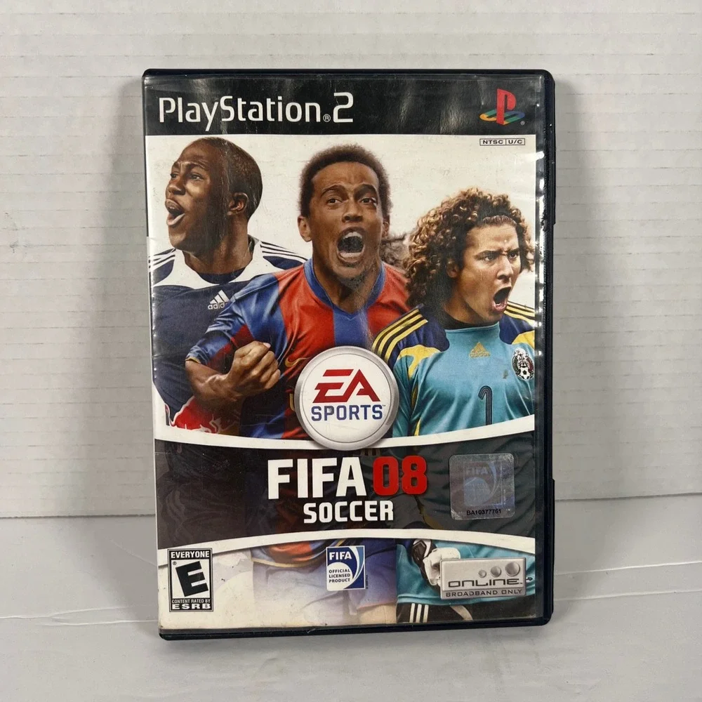 FIFA 08 Soccer Sony PlayStation‎ 2 PS2 EA Sports 2007 NTSC-U/C